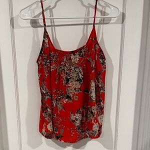 Kimchi Blue Red Floral Camisole